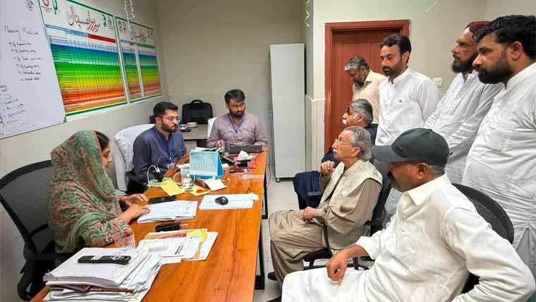 پھولنگر:رانا اقبال کا مریم نواز ہسپتال کا دورہ، طبی سہولیات کا جائزہ 