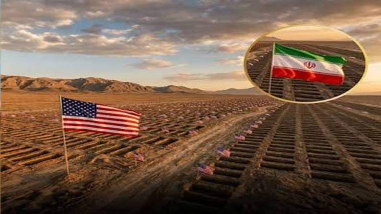 ایران :امریکی فوجیوں کی تدفین کیلئے  جگہ مختص ، 5 ہزار قبروں کی گنجائش 