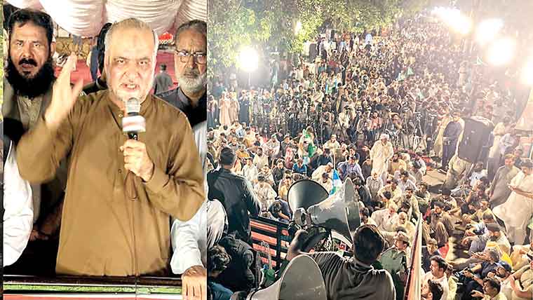  مطالبات کی منظوری تک سڑکوں سے نہیں اٹھیں گے : حافظ نعیم 