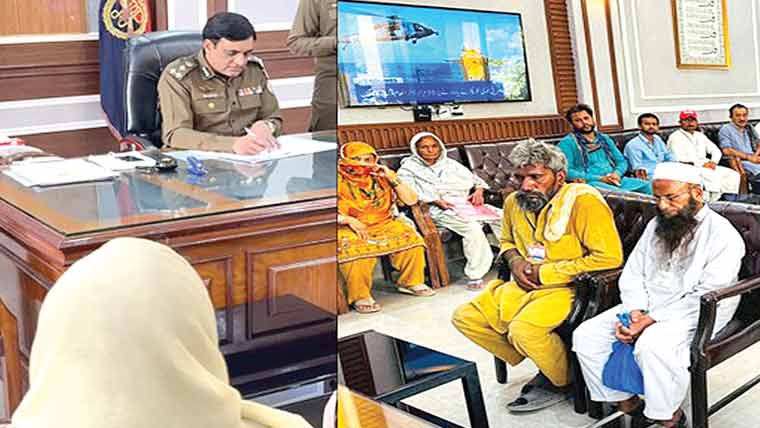 سی پی اوکی کھلی کچہری ،مسائل  کے حل کیلئے احکامات جاری 