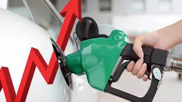 پٹرول 5روپے 77پیسے ، ڈیزل 6روپے 47پیسے مہنگا