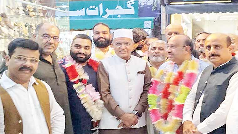 گجرات چیمبر آف سمال  ٹریڈرزنے مہر اسلم مٹھو کو  ایگزیکٹو ممبرکا امیدوار نامزد کر دیا 