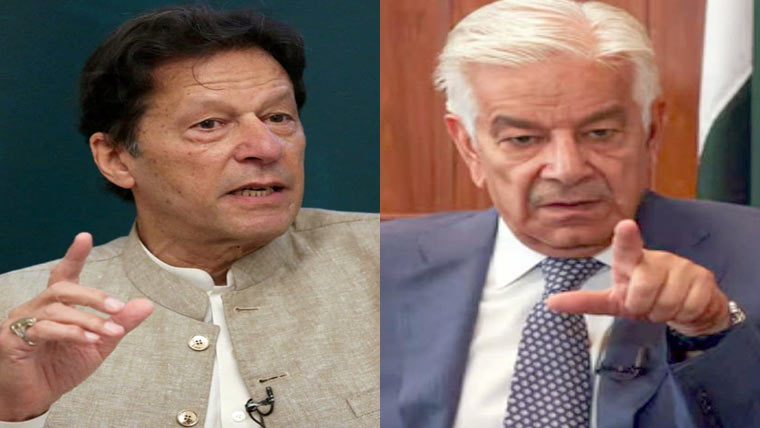 یہ وقت کس کی رعونت پہ خاک ڈال گیا  خواجہ آصف کی عمران پر طنزیہ ویڈیو وائرل