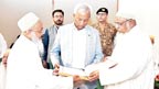گورنر کا جامعہ سیفیہ کا دورہ، تعلیمی و تربیتی سہولتوں کا جائزہ لیا 