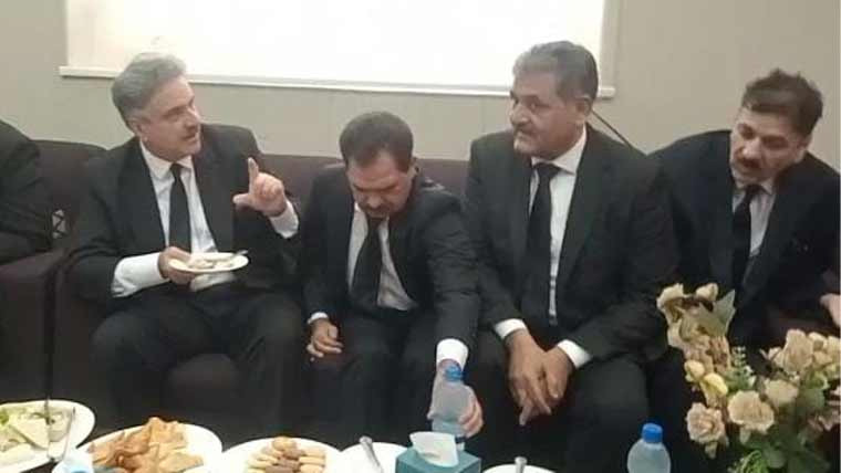 سپر یم،آئینی عدالت کے چیف جسٹسز کے اعزاز میں استقبالیہ