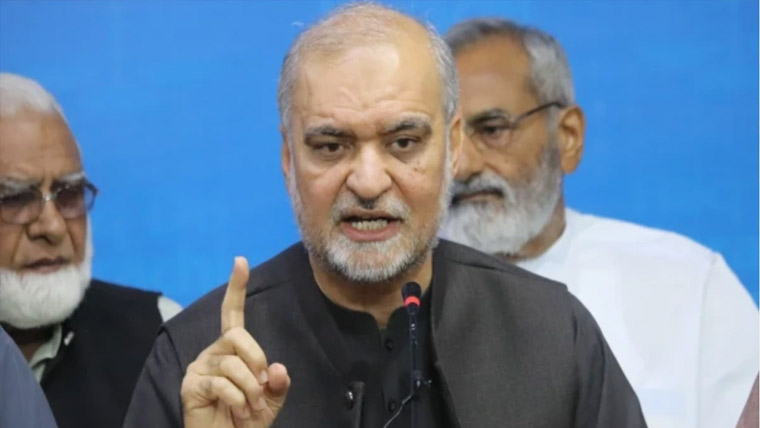 حکومت لیوی پر پیچھے نہ ہٹی تو ہم آگے بڑھیں گے :حافظ نعیم 