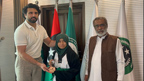  سردار بخش مہر سے برانز میڈل جیتنے والی لیاری کی کھلاڑی مریم طارق کی ملاقات