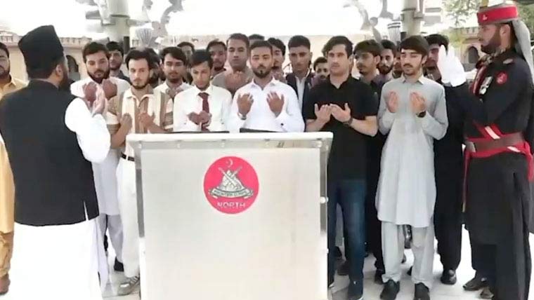 آئی ایس پی آر سمر انٹرن شپ، طلبہ کا قلعہ بالاحصار پشاور کا دورہ