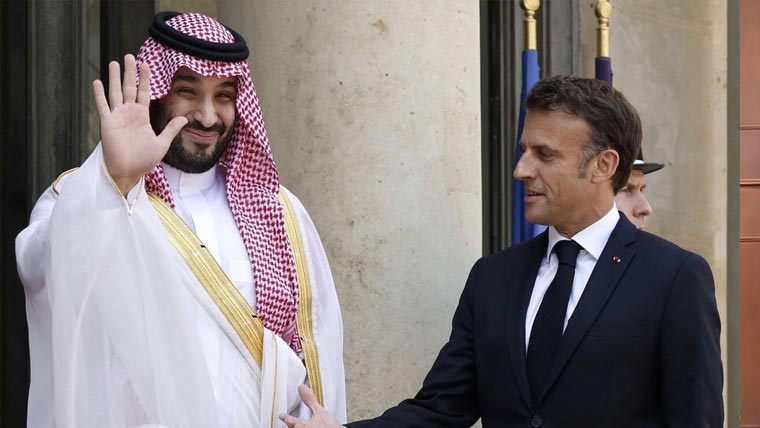  محمد بن سلمان کا دورہ فرانس  متوقع ، مشرق وسطیٰ کشیدگی  پر بات چیت کا امکان
