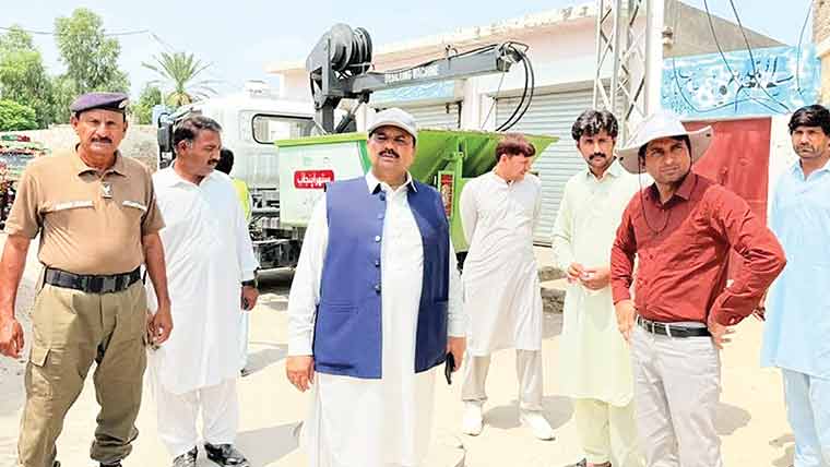 ہرنولی ڈسپوزل اسٹیشن اور سیوریج سسٹم کو  فعال بنانے کے منصوبے پر کا م کا آغاز 