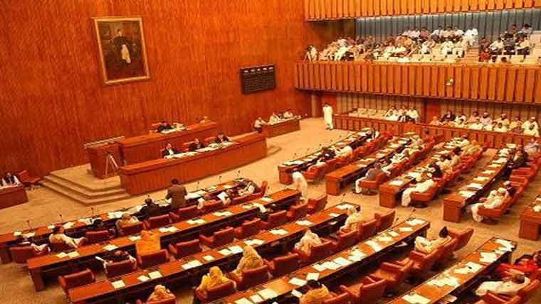 سینیٹ اجلاس کورم کی نذر ، پیر تک ملتوی، سوالات موخر