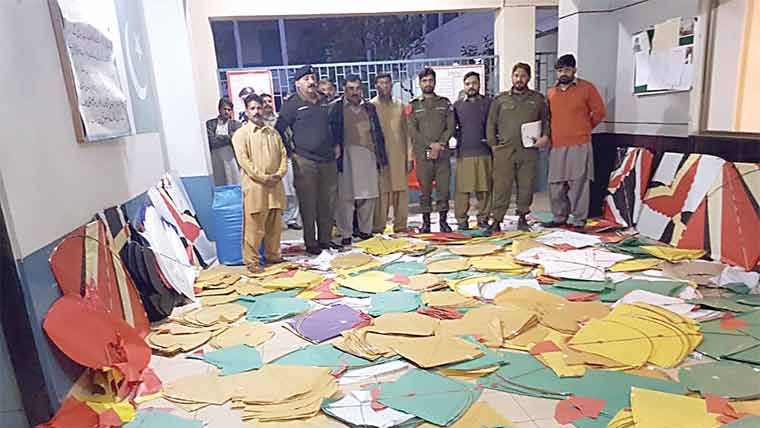 پتنگ بازی کرنے والا گرفتار