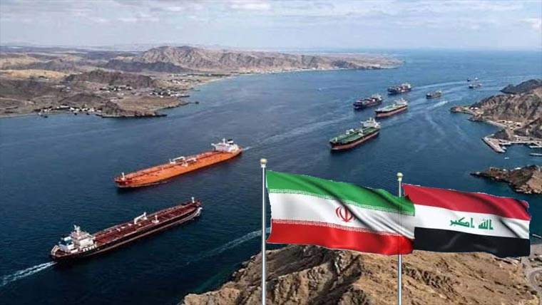 ایران :عراقی تیل بردار جہازوں کو  آبنائے ہرمز سے گزرنے کی اجازت 