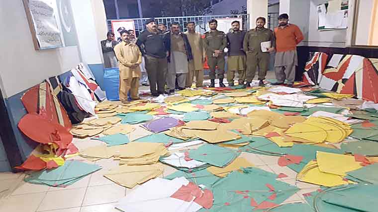 پتنگ بازی کرنے والا گرفتار