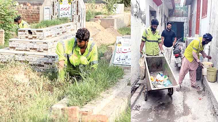 کوٹ مومن :ستھرا پنجاب پروگرام کے تحت صفائی آپریشن تیز