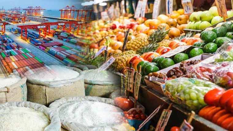 غذائی اجناس کی درآمدات میں گزشتہ ماہ 8.12 فیصد اضافہ