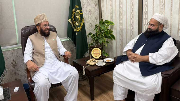  سردار یوسف، طاہر اشرفی ملاقات، سیرت کانفرنس پر تبادلہ خیال 
