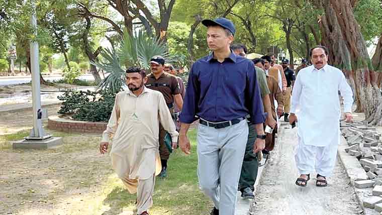  ڈپٹی کمشنر بہاولپور کا کینال ویو پارک کا دورہ، کاموں کا جائزہ