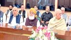  متحدہ اپوزیشن کا پہلا اجلاس ، پارلیمنٹ میں مشترکہ کردار ادا کرنے پر اتفاق 