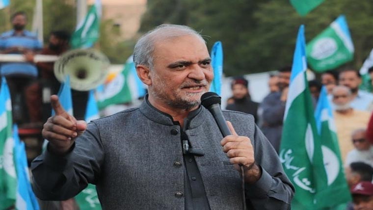  دھرنے جاری ، مہنگائی سے عوام کے صبر کا پیمانہ لبریز ہو چکا : حافظ نعیم 