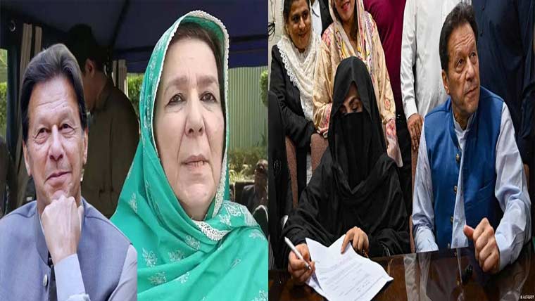 عمران خان سے بہن نورین، اہلیہ بشریٰ بی بی کی ملاقاتیں