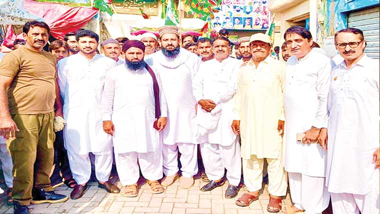  وزیرآباد میں عید میلاد النبی ؐ کی محافل ،جلوس نکالے گئے 