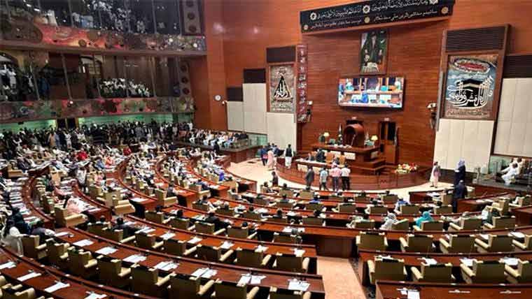 سندھ اسمبلی: نئے صوبوں ، انتظامی یونٹس کی مجوزہ تشکیل ، تحریک التوا بحث کیلئے منظور