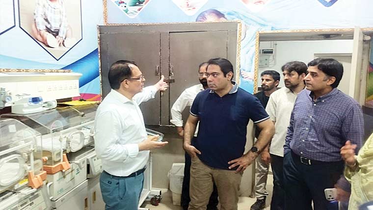  ہسپتالوں کے بند ہنگامی راستے فوری کھولنے کے احکامات 