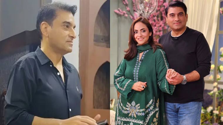نادیہ خان کے شوہر  فیصل راؤ نے وزن کم کرلیا 