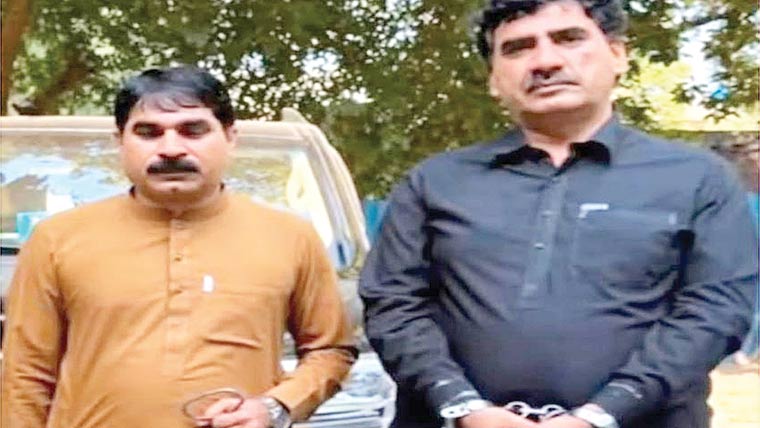 اراضی ہتھیانے کیلئے جعلی رجسٹری کرانے پر لیگی رہنما گرفتار
