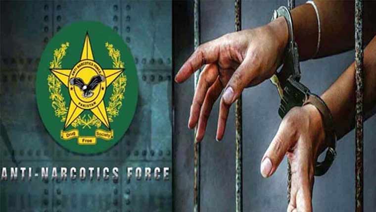  اے این ایف کا ایکشن 75کلو منشیات برآمد 