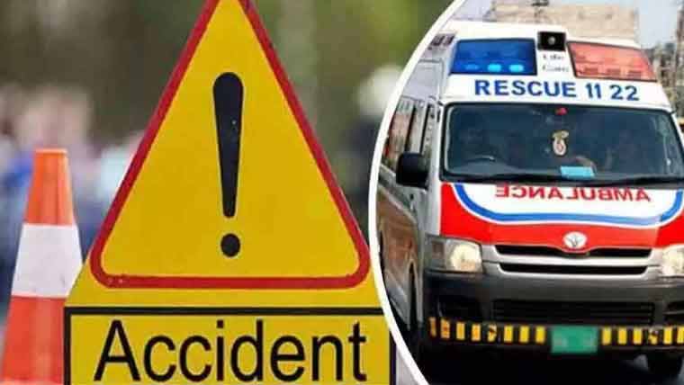  بہارہ کہو ،ٹریفک حادثہ میں  میاں ،بیوی اور بچہ زخمی 