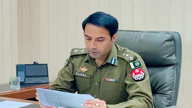 ایس پی ہیڈ کوارٹرز کا سیشن کورٹ بخشی خانہ کا دورہ