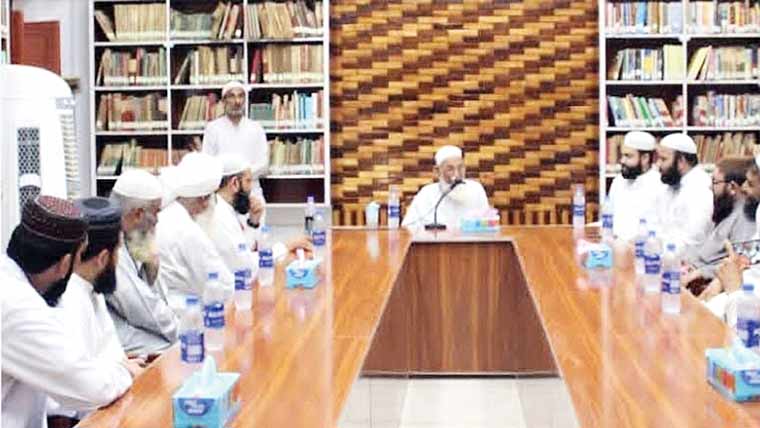 جامعہ محمدی شریف میں لائبریری کا قیام علمی روایت:مولانا زاہد 