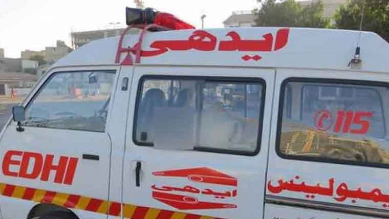 ٹریفک حادثے میں  موٹرسائیکل سوار جاں بحق