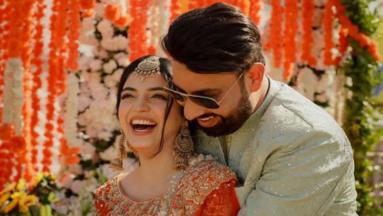 لائبہ خان نے صارفین کی تنقید  کے بعد دولہا کا چہرہ دکھا دیا