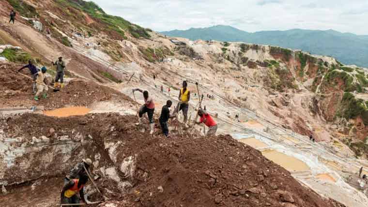 کانگو :روبایا کان میں زمین کھسکنے  سے 200 افراد ہلاک 