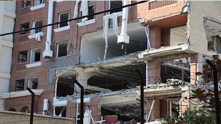 ایران:رہائشی عمارتوں میں دھماکے ، 5افراد ہلاک، 14زخمی