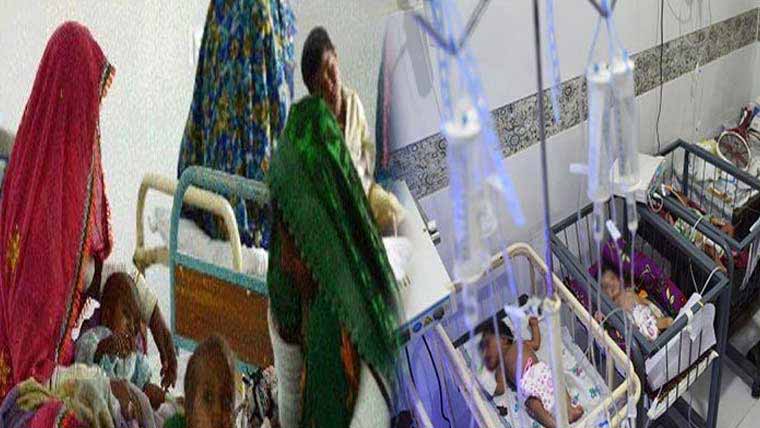 تھرپارکر:غذائی قلت کے شکارمزید 6 بچے دم توڑ گئے ، تعداد 50ہوگئی