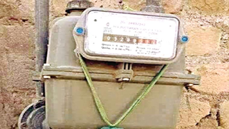   سوئی گیس کاگھریلو میٹر چوری