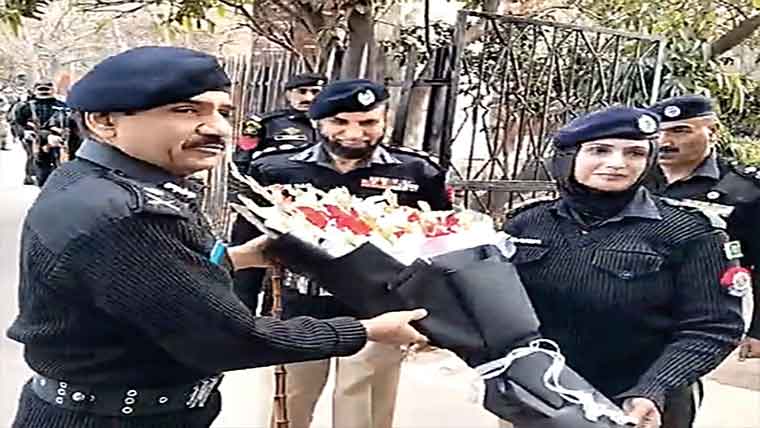 آئی جی ریلوے رائے طاہر ریٹائر، پولیس لائنز میں تقریب 