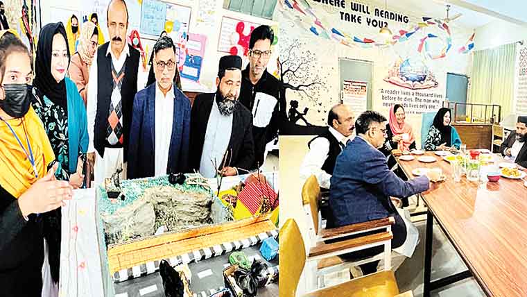 گورنمنٹ ایسوسی ایٹ کالج برائے  خواتین بھاگٹانوالہ میں سائنسی نمائش 