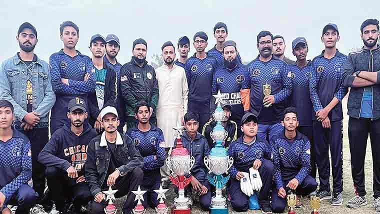 عبدالرحمن الیون نے کرکٹ ٹورنامنٹ جیت لیا 