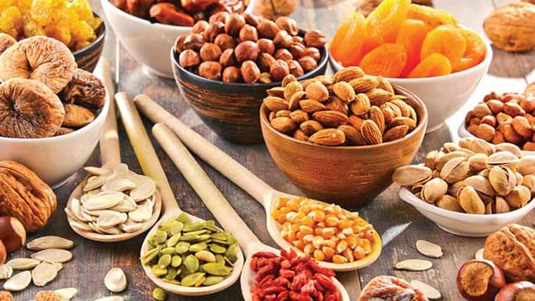 خشک پھلوں،میوہ جات کی درآمدات میں6فیصد کمی