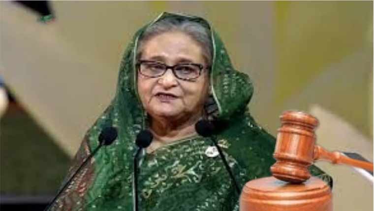 بنگلہ دیش:بدعنوانی کیس میں  شیخ حسینہ کو 10سال قید 