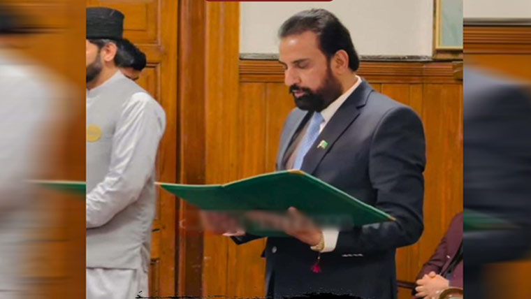 علی مدد جتک وزیر داخلہ  بلوچستان مقرر،حلف اٹھالیا