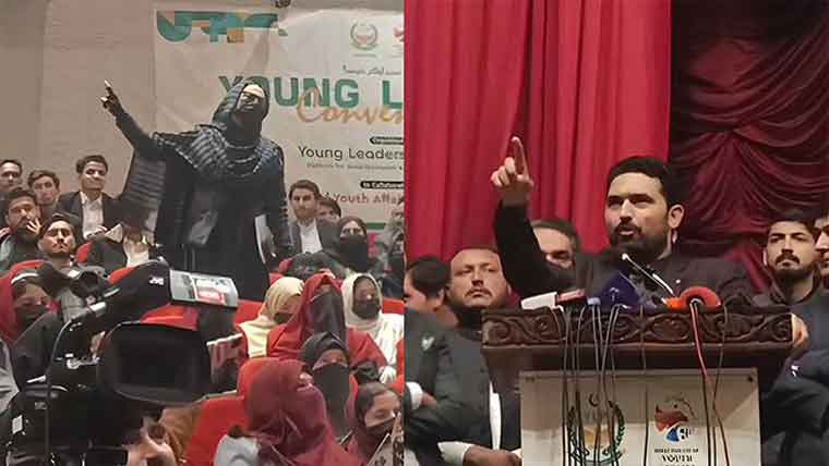 جعلی حکومتیں ترقی کر رہیں، کے پی  اصلی حکومت پیچھے کیوں ؟ طالبہ کے  سہیل آفریدی سے سخت سوالات