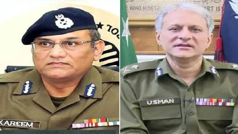 امن وامان ترجیح:آئی جی عبدالکریم،تعیناتی کا نوٹیفکیشن جاری