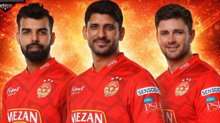 پی ایس ایل ،اسلام آباد یونائیٹڈ  کے برقرارکھلاڑیوں کی رقم کا اعلان