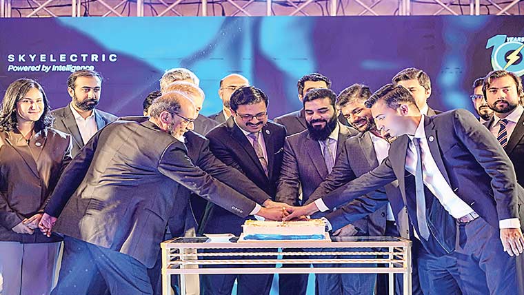 کمپنی کے 10سال مکمل ہونے  پر سکائی الیکٹرک ایکس کا آغاز